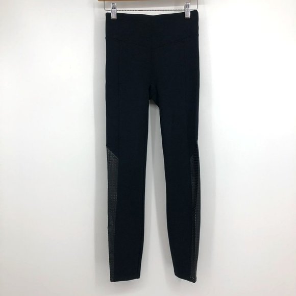 SPANX Perforated Panel high waist Legging in Very Black XS - Picture 4 of 16